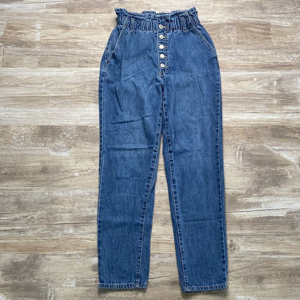 Forever 21 Mom Jeans Button Fly Womens Size 26